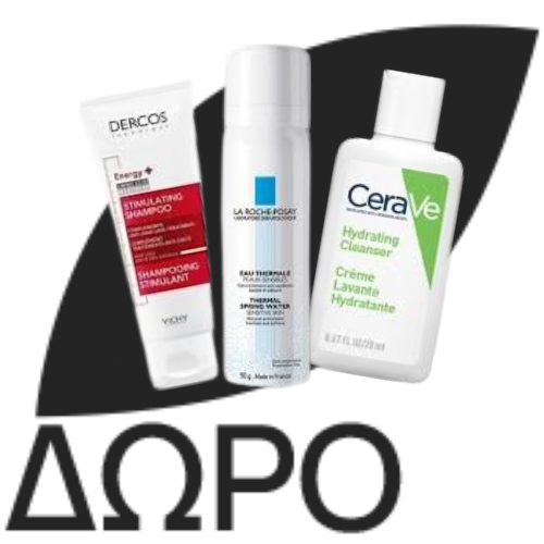VICHY Dercos Energy+ Refill, Δυναμωτικό Σαμπουάν Κατά της Τριχόπτωσης, με Aminexil & Νιασιναμίδη - 400ml