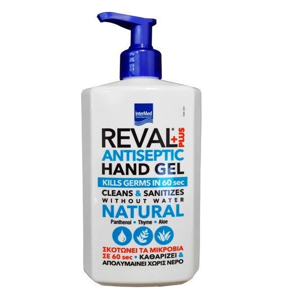 INTERMED Reval Plus, Natural, Αντισηπτικό Χεριών - 500ml | Gea Pharmacy