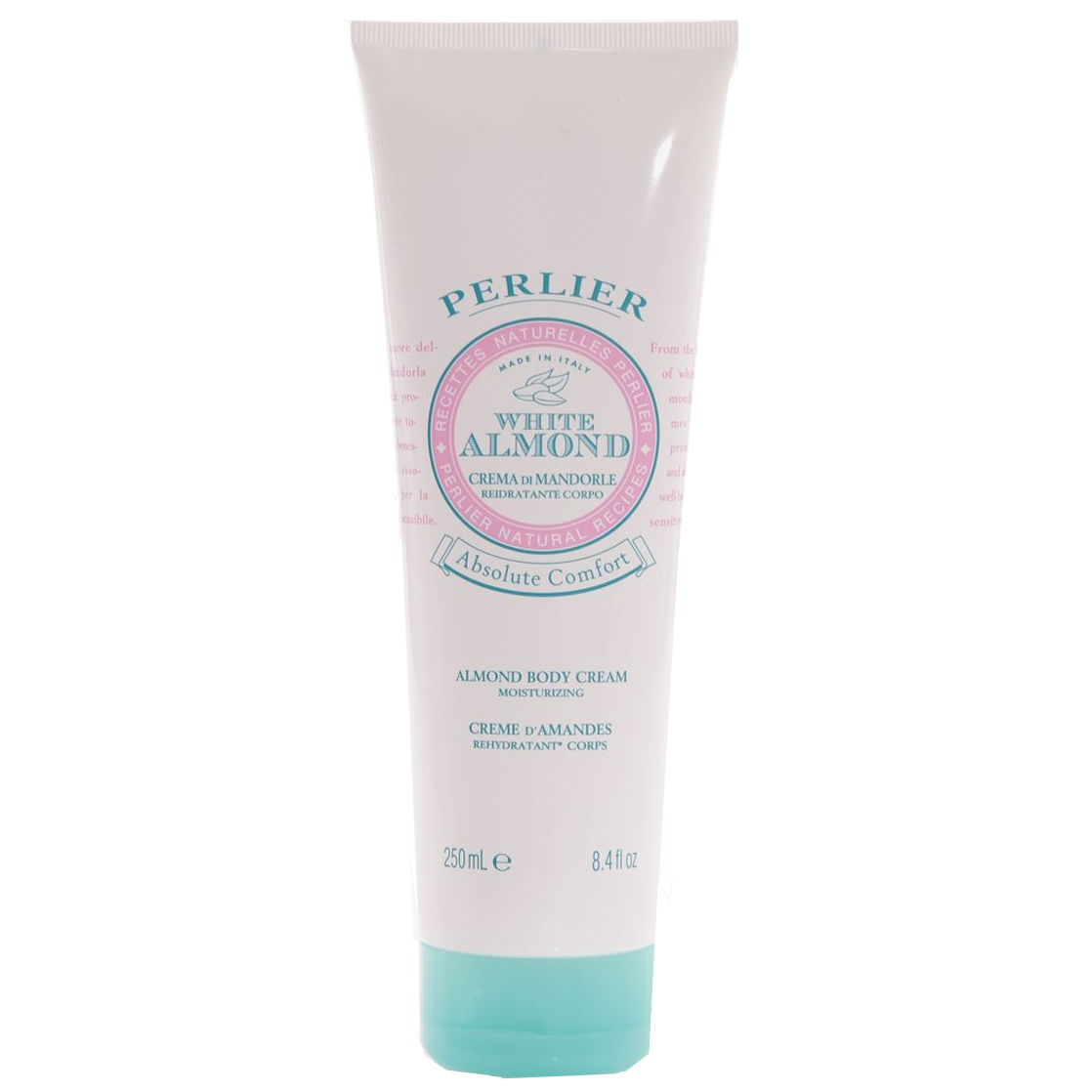 PERLIER White Almond Moisturizing Body Cream 250ml | Gea Pharmacy