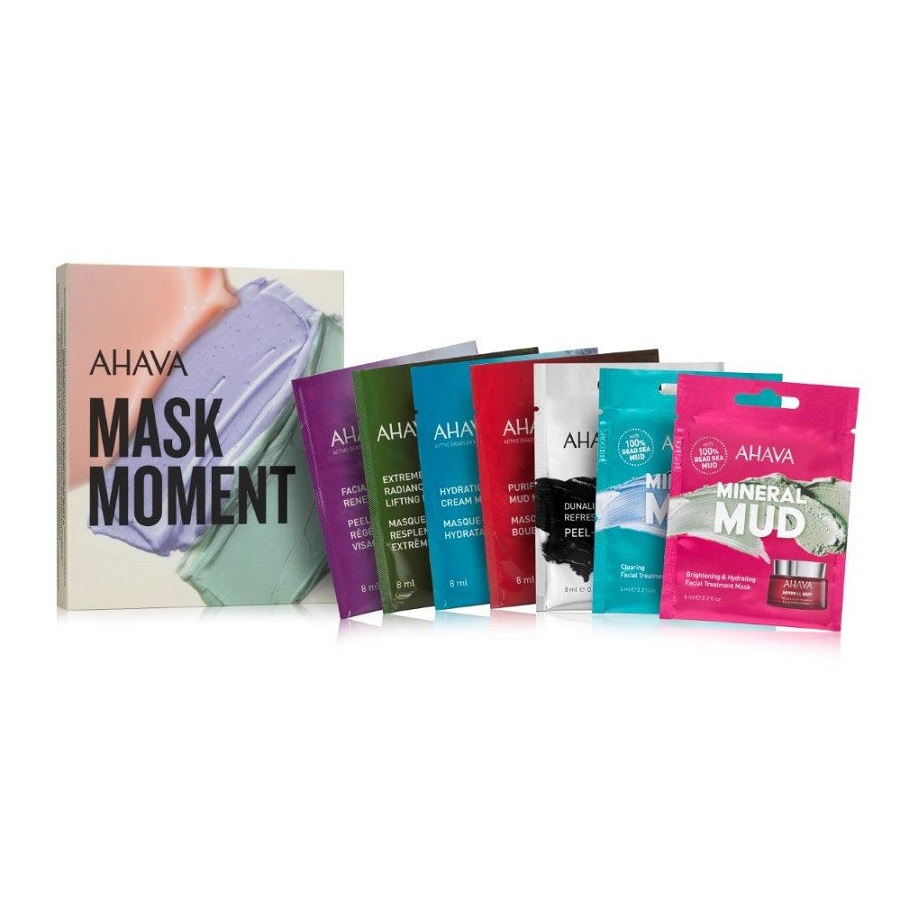 AHAVA Σετ Mask Moment , Πακέτο με 7 Διαφορετικές Μάσκες Προσώπου - 7τεμ ...