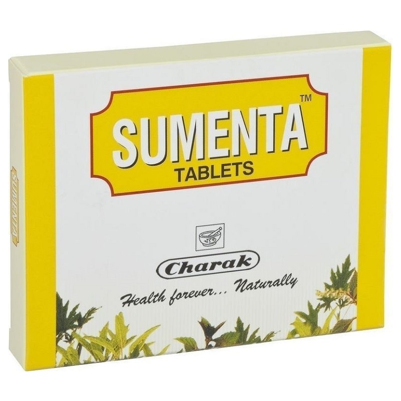 CHARAK Sumenta, Φυτική Αγιουρβεδική Φόρμουλα - 40tabs | Gea Pharmacy