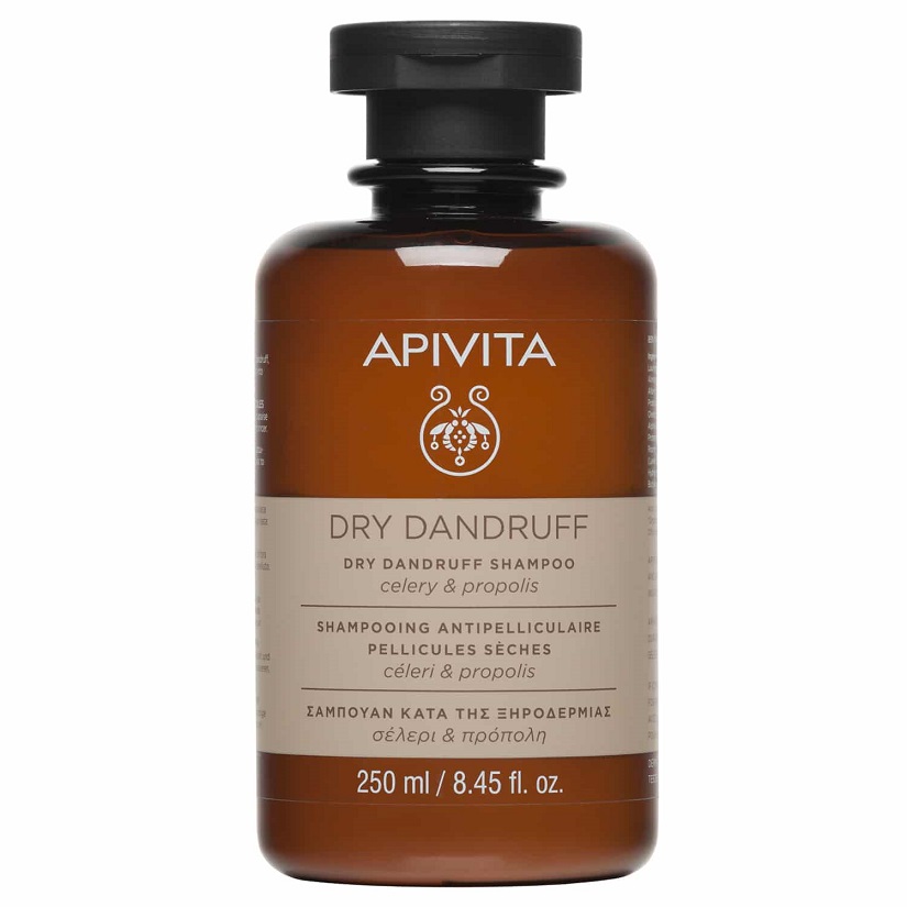 APIVITA Dry Dandruff Shampoo, Σαμπουάν Κατά της Ξηροδερμίας με Σέλερι
