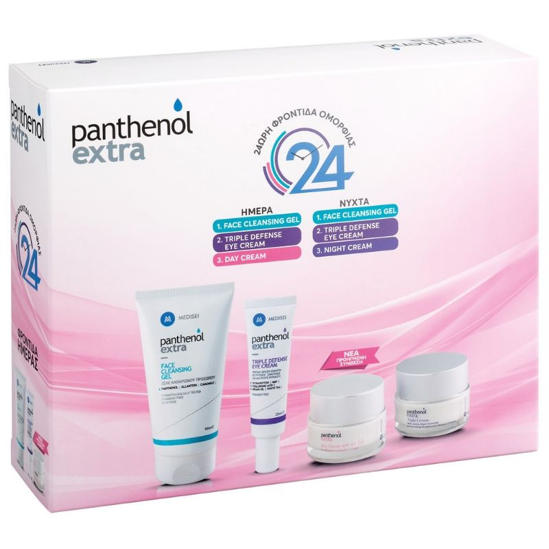 PANTHENOL EXTRA Σετ 24Ωρη Φροντίδα Ομορφιάς, Face Cleansing Gel 150ml