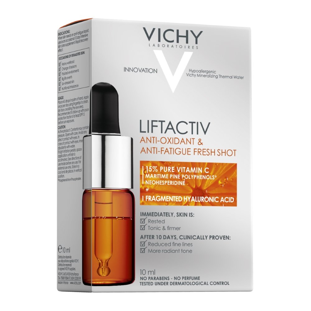 VICHY Liftactiv Antioxidant & AntiFatigue Fresh Shot 15 Pure Vitamin