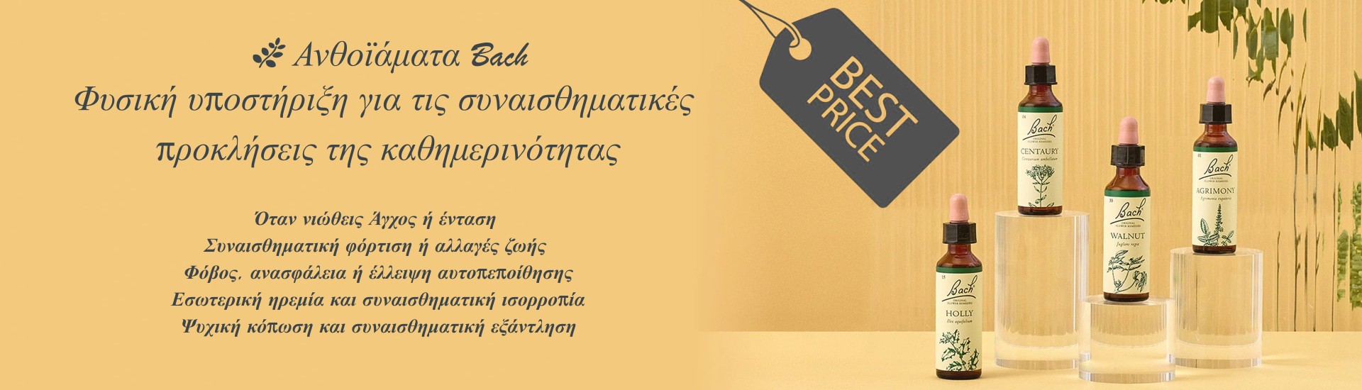 Ανθοϊάματα Bach
