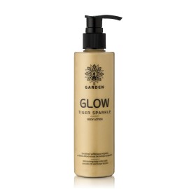 GARDEN Glow Tiger Sparkle Body Lotion Gold Shimmer, Ενυδατικό Γαλάκτωμα Σώματος με Χρυσαφένια Λάμψη - 200ml