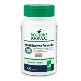 DOCTORS FORMULAS Multi Enzyme Formula, Διευκόλυνση Πέψης - 60caps