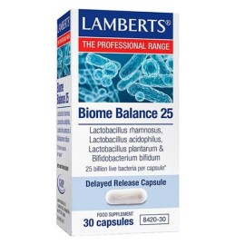 LAMBERTS Biome Balance 25, Συμπλήρωμα Διατροφής με Προβιοτικά - 30caps