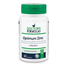 DOCTORS FORMULAS Optimum Zinc, Ψευδάργυρος, Βιταμίνη C & Χαλκός - 60caps