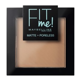 MAYBELLINE Fit Me Matt + Poreless Powder, Πούδρα, 250 Sun Beige - 9gr