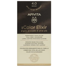 APIVITA My Color Elixir, Βαφή Μαλλιών No 4.0 - Καστανό