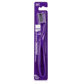 INTERMED Professional Ergonomic Toothbrush Medium Purple 3270 Ίνες, Οδοντόβουρτσα - 1τεμ
