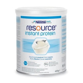 NESTLE Resource Instant Protein, Πρωτεϊνούχο Συμπλήρωμα Διατροφής σε Μορφή Σκόνης, με Ουδέτερη Γεύση & Οσμή -400gr