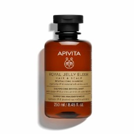APIVITA Royal Jelly Elixir Hair & Scalp Revitalizing Shampoo, Αναζωογονητικό Σαμπουάν -250ml