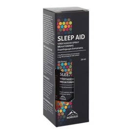 NORDAID Sleep Aid Spray, Υπογλώσσιο Σπρέι Μελατονίνης - 30ml (200 ψεκασμοί)