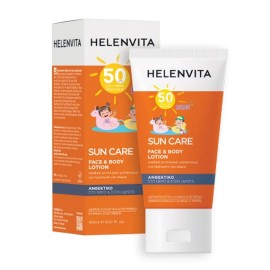 HELENVITA Kids Sun Care Face & Body Lotion SPF50, Παδικό Αντηλιακό Γαλάκτωμα για Πρόσωπο & Σώμα - 150ml