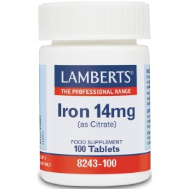 LAMBERTS Iron 14mg - 100tabs