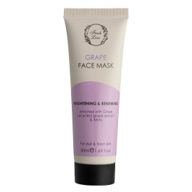 FRESH LINE Brightening & Renewing Grape Face Mask, Αναζωογονητική Μάσκα Απολέπισης Προσώπου με Εκχύλισμα Σταφυλιού -50ml