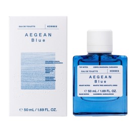 KORRES Ionian Blue Eau de Toilette, Άρωμα με Νότες με Λεμονιού, Θαλασσινού Αλατιού και Ξύλων -50ml