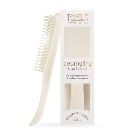 TANGLE TEEZER Special Edition Detangling Hairbrush / Straight- Curly / Cream, Βούρτσα Ξεμπερδέματος Μαλλιών - 1τεμ