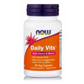 NOW FOODS Daily Vits Multivitamin & Minerals, Πολυβιταμινούχος Φόρμουλα - 100tabs