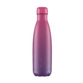 CHILLYS BOTTLES Μπουκάλι- Θερμός Purple Fuchia Gradient Edition - 500ml