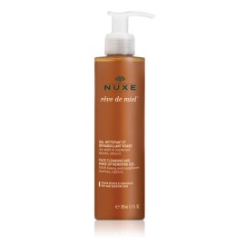 NUXE Reve De Miel Face Cleansing & Make Up Removing Gel, Τζελ Καθαρισμού & Ντεμακιγιάζ - 200ml