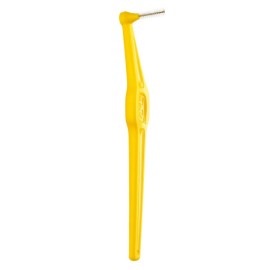 TEPE Interdental Brush Angle, Μεσοδόντια Βουρτσάκια με Λαβή Κίτρινο Μέγεθος ISO:4 (0.7 mm) -6τεμ
