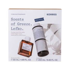 KORRES Scents of Greece Lefko, Eau De Toilette - 50ml & Showergel - 250ml