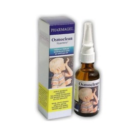 PHARMAGEL Osmoclean Nasal Spray, Υπέρτονο Διάλυμα Φυσιολογικού Ορού με Ουδέτερο ph - 50ml