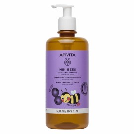 APIVITA Mini Bees Kids Shampoo, Παιδικό Σαμπουάν με Μύρτιλο & Μέλι - 500ml
