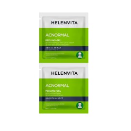 HELENVITA Acnormal Peeling Gel For Oily Skin, Τζελ απολέπισης με ΑHA για Λιπαρή Επιδερμίδα - 2x8ml