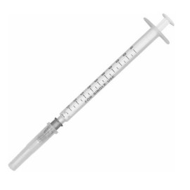 ALFASHIELD Σύριγγα 1ml με Βελόνα 27G X 1/2 - 1τεμ
