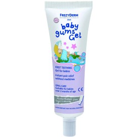 FREZYDERM Baby Gums Gel, Απαλό Τζελ Άμεσης Ανακούφισης των Βρεφικών Ούλων - 25ml