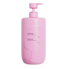 GARDEN Shower Gel Freesia & Strawberry, Αφρόλουτρο με Άρωμα Φρέζια & Φράουλα -1lt