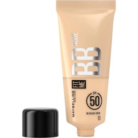MAYBELLINE Fit Me BB Nude Cream SPF50, No 10, Κρέμα για Φυσική & Λαμπερή Κάλυψη - 30ml