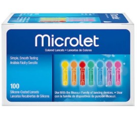 ASCENSIA Microlet Lancets - 100τμχ