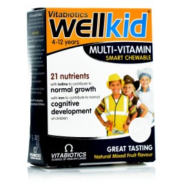 VITABIOTICS Wellkid 30 Μασώμενες Ταμπλέτες