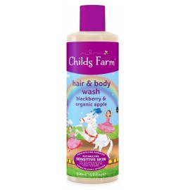 CHILDS FARM Hair & Body Wash Blackberry,  Παιδικό Σαμπουάν & Αφρόλουτρο 2 σε 1 - 500ml