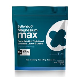 BETTER YOU Magnesium Max Original Unflavoured, Συμπλήρωμα Διατροφής με Μαγνήσιο 30 Μεζούρες -135gr
