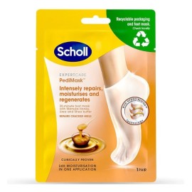 SCHOLL Dr. Scholls PediMask, Μάσκα Επανόρθωσης, Ενυδάτωσης & Ανάπλασης Ποδιών - 1ζεύγος