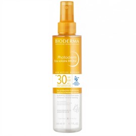 BIODERMA Photoderm Eau solaire BRONZ SPF30, Ενυδατικό Αντηλιακό Νερό που Διεγείρει το Φυσικό Μαύρισμα - 200ml