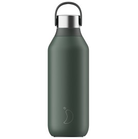 CHILLYS Bottle Series 2, Μπουκάλι- Θερμός, Pine Green - 500ml