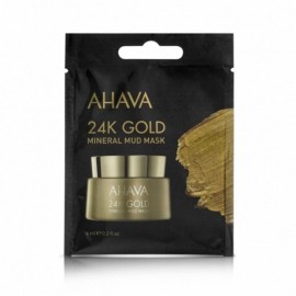 AHAVA 24K Gold Mineral Mud Mask, Ενυδατική Μάσκα Προσώπου - 6ml