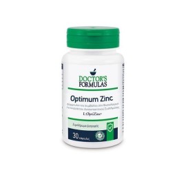 DOCTORS FORMULAS Optimum Zinc, Ψευδάργυρος, Βιταμίνη C & Χαλκός - 30caps