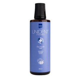 INTERMED Unident Pharma Dry Mouth Care Mouthwash, Στοματικό Διάλυμα για την Ξηροστομία -500ml