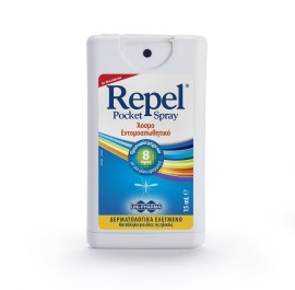 UNI-PHARMA Repel Pocket Spray, Άοσμο Εντομοαπωθητικό - 15ml