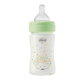 CHICCO Perfect Easy Γυάλινο Μπιμπερό Κατά των Κολικών 0m+, Σκαντζόχοιρος - 150ml