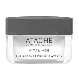 ATACHE Vital Age Antiage V-B3 Wrinkle Attack, Κρέμα Αναζωογόνησης με Ρετινόλη και Νιασιναμίδη -50ml