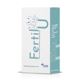 CROSS PHARMACEUTICALS Fertil U, Κολπική Λιπαντική Γέλη για Χρήση Κατά την Προσπάθεια Σύλληψης - 6 Εφαρμοστές Μίας Δόσης x 5ml